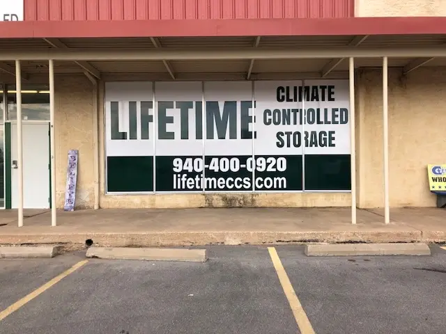 Lifetime Climate Controlled Storage storefront